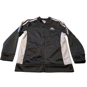 Adidas Black & White Track Jacket Size 7